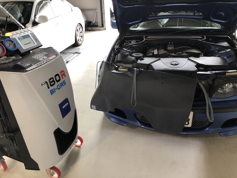 BMW エアコン修理