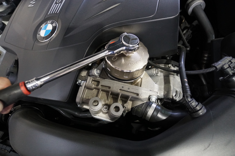 BMWエンジンオイル交換